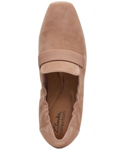 Women's Tilmont Eve Slip-On Comfort Loafer Flats Tan/Beige $42.00 Shoes