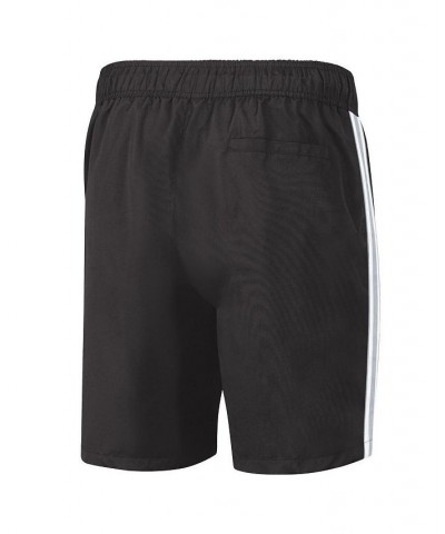 Men's Black, Gray Brooklyn Nets Sand Beach Volley Swim Shorts $30.79 Swimsuits