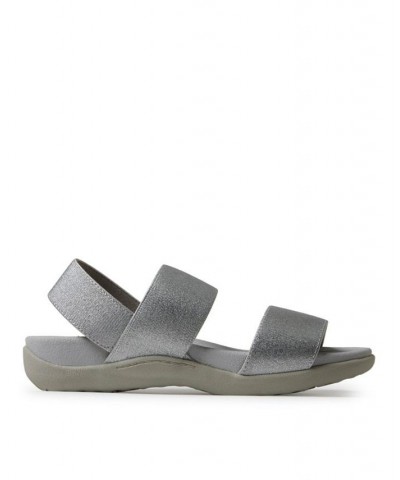 Women's Sloane Back Strap Sandals Gray $28.20 Shoes