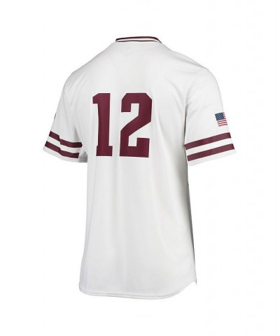 Men's White Texas A&M Aggies Replica Baseball Jersey $41.40 Jersey