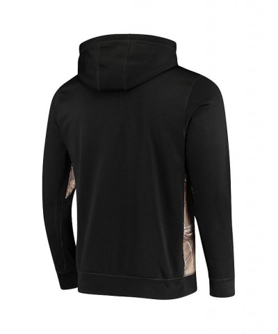 Men's Black, Realtree Camo Tampa Bay Buccaneers Decoy Tech Fleece Full-Zip Hoodie $46.74 Sweatshirt