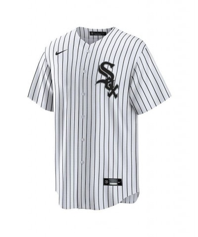 Men's Luis Robert White Chicago White Sox Replica Player Name Jersey $56.55 Jersey