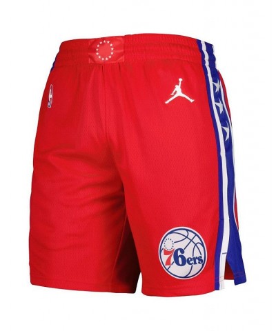 Men's Brand Red Philadelphia 76ers 2022/2023 Statement Edition Swingman Performance Shorts $38.70 Shorts