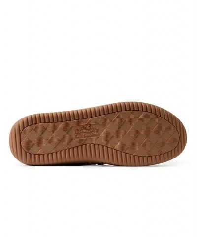 Men's Woodstock Energy Return Moccasin Slippers Brown $44.10 Shoes