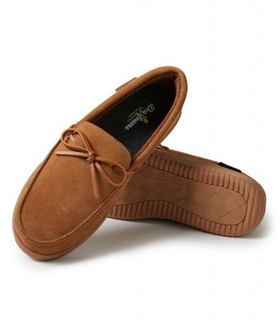 Men's Woodstock Energy Return Moccasin Slippers Brown $44.10 Shoes