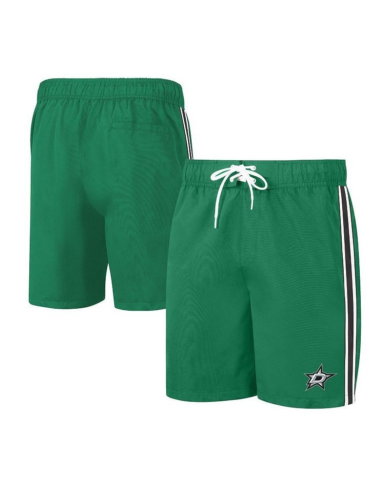 Men's Kelly Green Dallas Stars Sand Beach Swim Shorts $24.07 Swimsuits