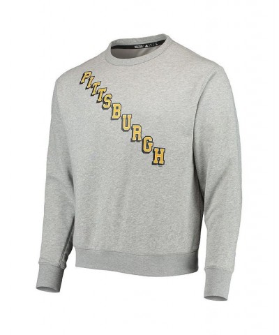 Men's Heathered Gray Pittsburgh Penguins Alternate Logo Pullover Sweatshirt $43.19 Sweatshirt