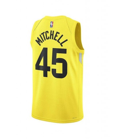 Men's and Women's Donovan Mitchell Gold Utah Jazz 2022/23 Swingman Jersey - Icon Edition $52.99 Jersey