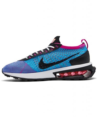 Women's Air Max Flyknit Racer Casual Sneakers Multi $59.50 Shoes