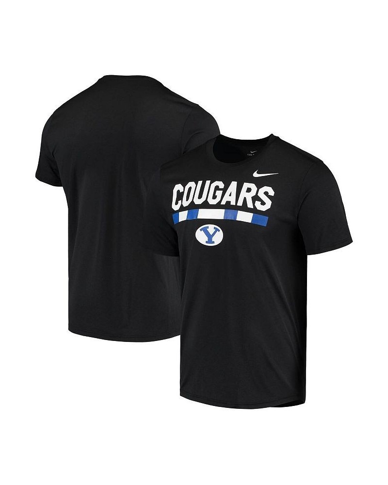 Men's Black BYU Cougars Team DNA Legend Performance T-shirt $27.49 T-Shirts