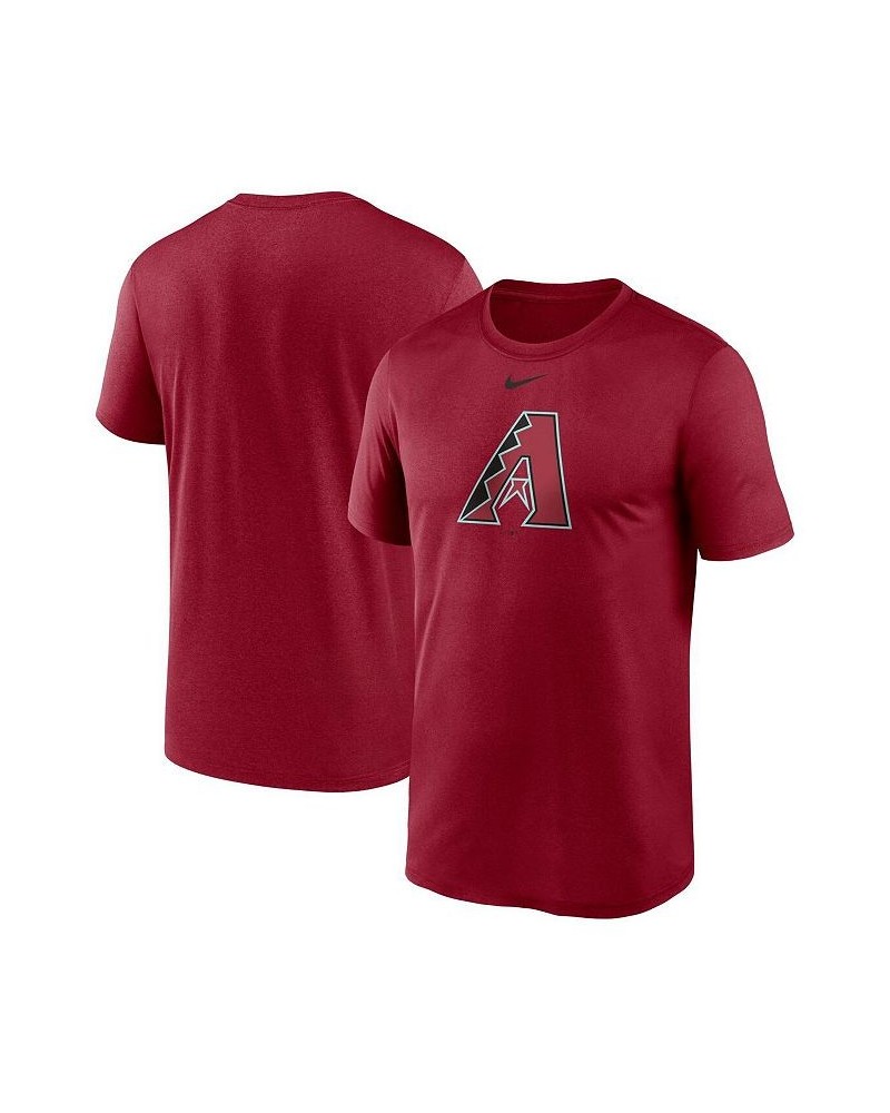 Men's Red Arizona Diamondbacks New Legend Logo T-shirt $26.49 T-Shirts