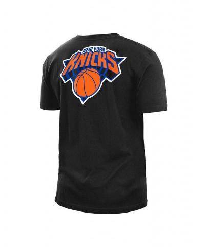 Men's Black New York Knicks 2022/23 City Edition Brushed Jersey T-shirt $21.19 T-Shirts