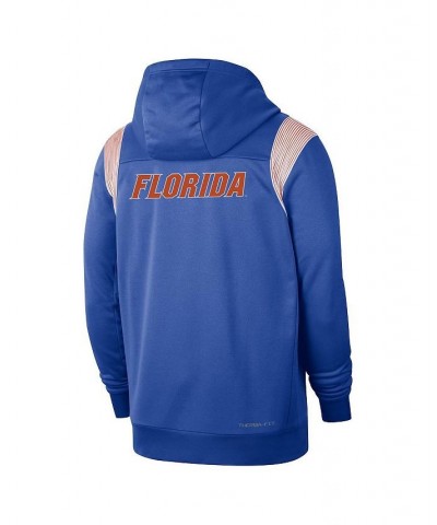 Men's Royal Florida Gators 2022 Sideline Lockup Performance Full-Zip Hoodie Jacket $44.10 Jackets