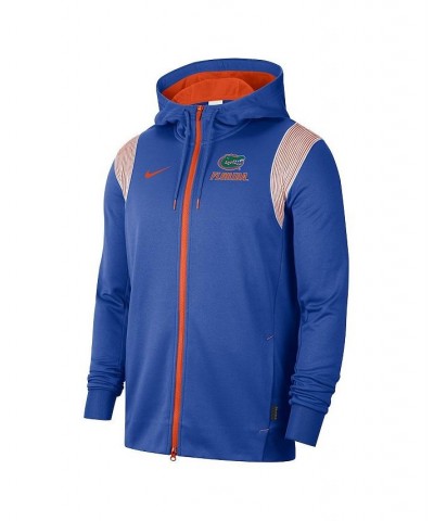 Men's Royal Florida Gators 2022 Sideline Lockup Performance Full-Zip Hoodie Jacket $44.10 Jackets