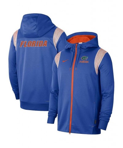 Men's Royal Florida Gators 2022 Sideline Lockup Performance Full-Zip Hoodie Jacket $44.10 Jackets