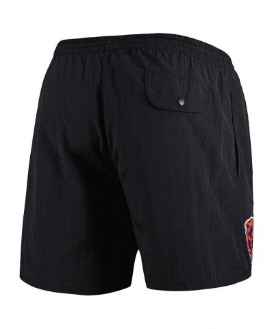 Men's Black Chicago Bears Team Essentials Nylon Shorts $43.00 Shorts