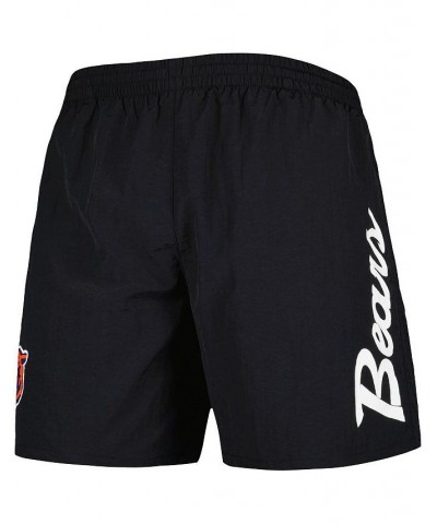 Men's Black Chicago Bears Team Essentials Nylon Shorts $43.00 Shorts