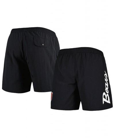 Men's Black Chicago Bears Team Essentials Nylon Shorts $43.00 Shorts