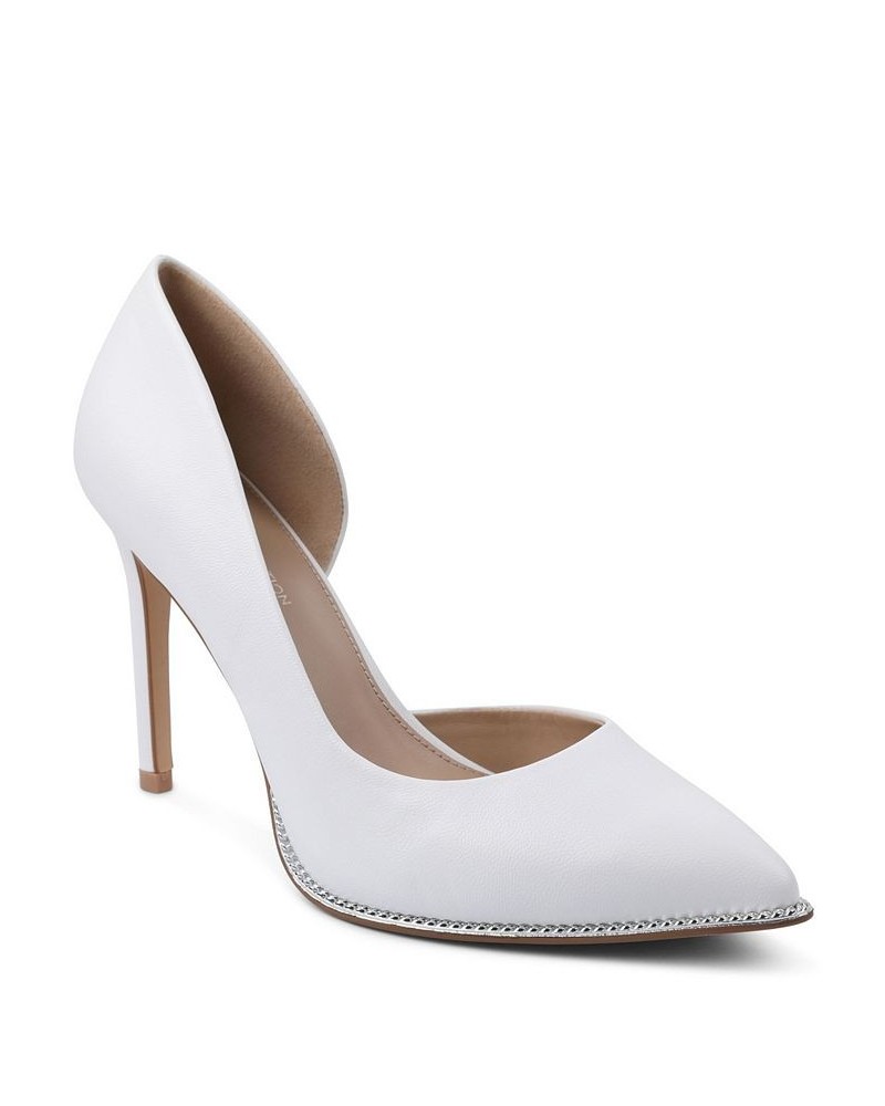 Women's Harnoy D'Orsay Pump White $49.05 Shoes