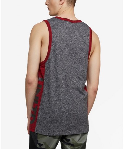 Men's Big and Tall Side Track Tank Top Gray 2 $25.44 T-Shirts