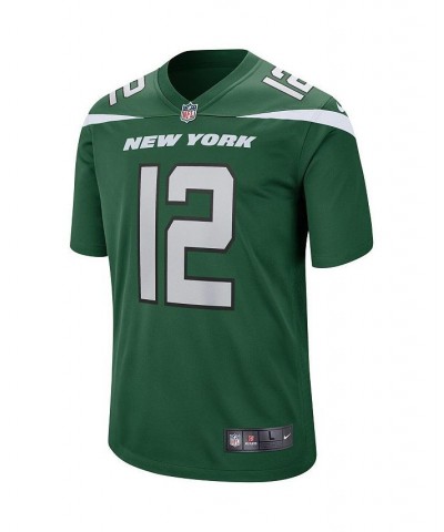 Men's Joe Namath Gotham Green New York Jets Game Retired Player Jersey $41.73 Jersey