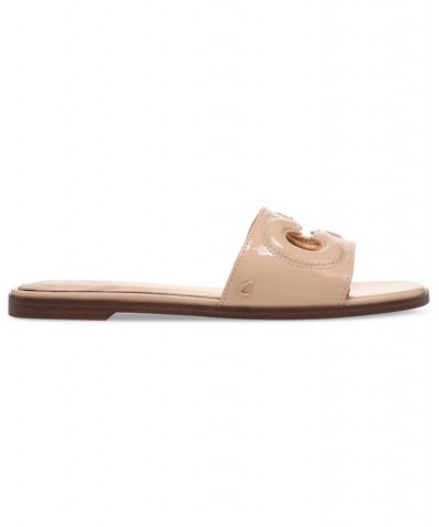 Maura Cutout Slide Sandals Tan/Beige $40.05 Shoes