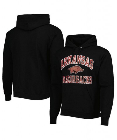 Men's Black Arkansas Razorbacks High Motor Pullover Hoodie $32.90 Sweatshirt
