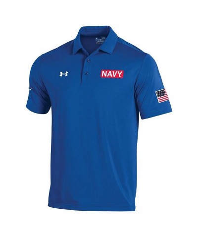 Men's Blue Navy Midshipmen 2022 Special Games Polo Shirt $48.30 Polo Shirts