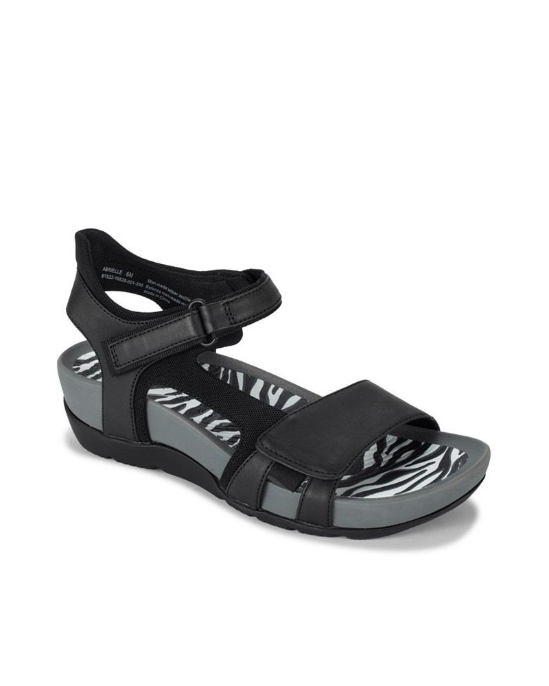 Women's Abrielle Sporty Sandals Black $38.27 Shoes