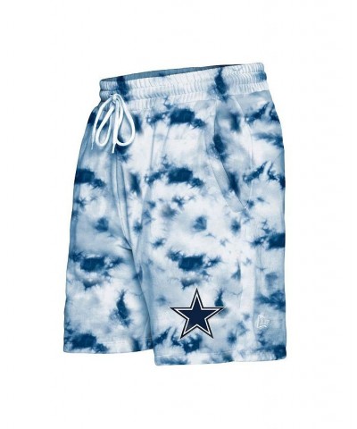 Men's Navy Dallas Cowboys Tie-Dye Shorts $38.49 Shorts