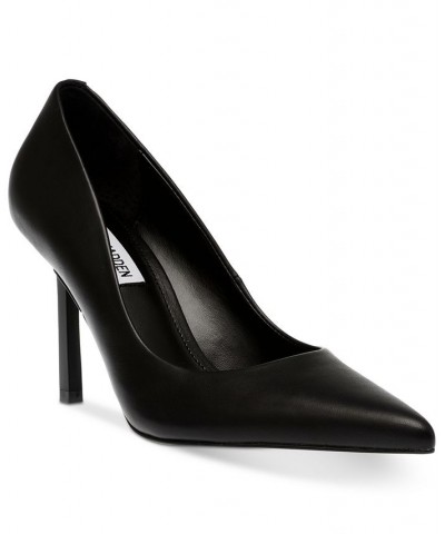 Steve Madden Women's Classie Pointed-Toe Stiletto Pumps Black $44.69 Shoes