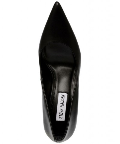 Steve Madden Women's Classie Pointed-Toe Stiletto Pumps Black $44.69 Shoes