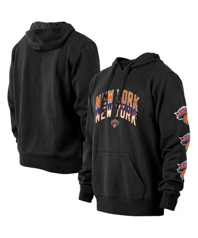 Men's Black New York Knicks 2022/23 City Edition Pullover Hoodie $27.52 Sweatshirt