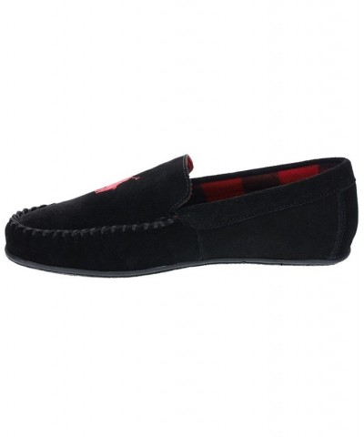 Men's Collins Genuine Suede Moc Slipper Black $48.60 Shoes