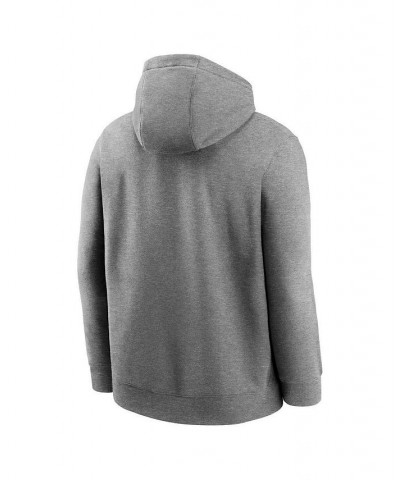 Men's Heathered Gray Indianapolis Colts City Code Club Fleece Pullover Hoodie $39.95 Sweatshirt