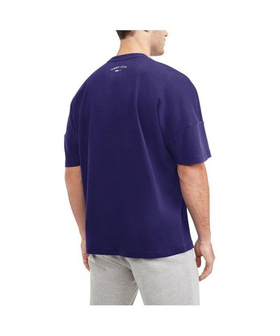 Men's Purple Charlotte Hornets Tim Backboard T-shirt $24.93 T-Shirts