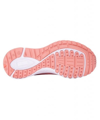 Women's Tour Knit Sneakers Dark Pink $42.28 Shoes