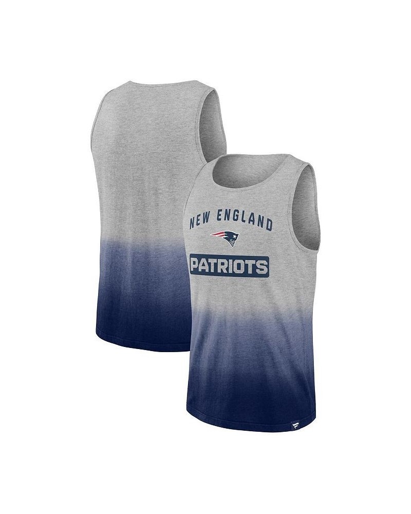 Men's Branded Heathered Gray, Navy New England Patriots Our Year Tank Top $14.70 T-Shirts