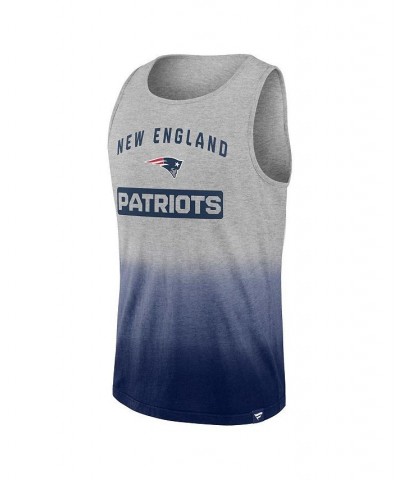 Men's Branded Heathered Gray, Navy New England Patriots Our Year Tank Top $14.70 T-Shirts