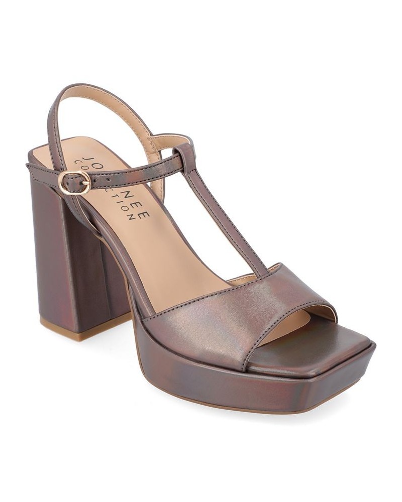 Women's Parson Platform Sandal Purple $44.00 Shoes