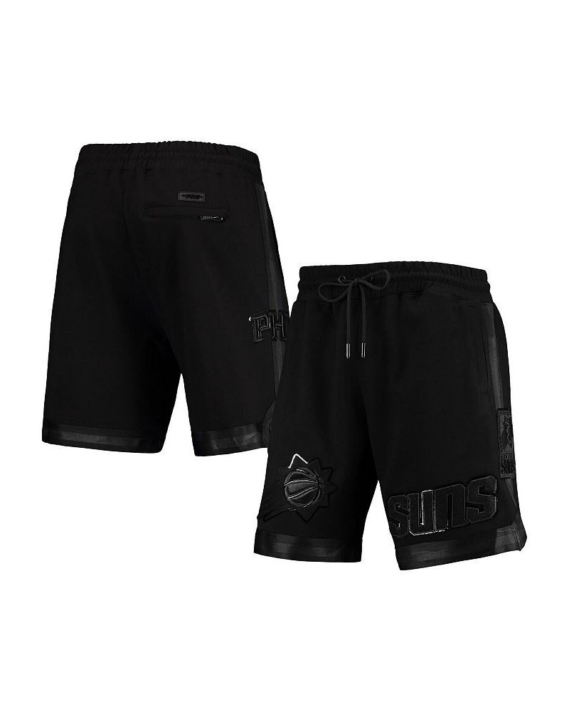 Men's Phoenix Suns Triple Black Gloss Shorts $33.00 Shorts