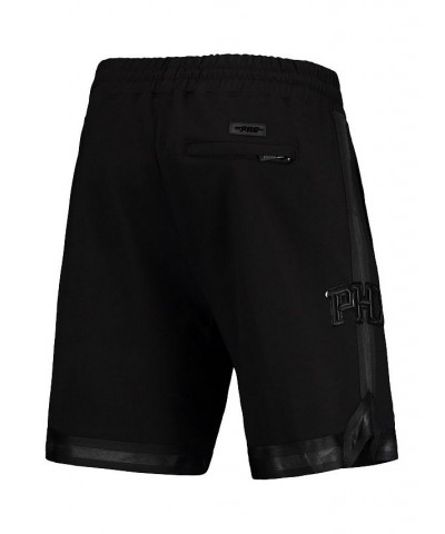 Men's Phoenix Suns Triple Black Gloss Shorts $33.00 Shorts