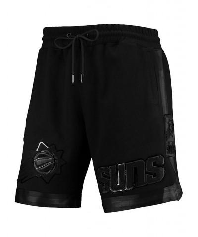 Men's Phoenix Suns Triple Black Gloss Shorts $33.00 Shorts