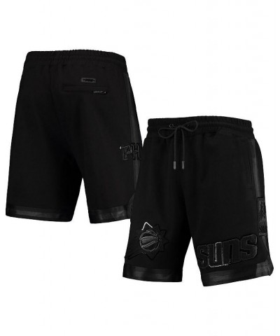 Men's Phoenix Suns Triple Black Gloss Shorts $33.00 Shorts