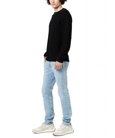 Men's Wamill Long Sleeves Henley Sweater PD01 $20.04 Sweaters