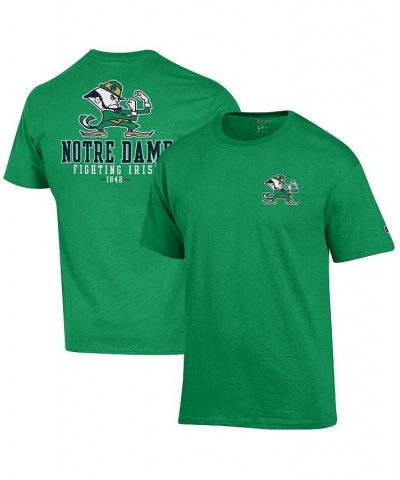 Men's Green Notre Dame Fighting Irish Team Stack 2-Hit T-shirt $18.45 T-Shirts
