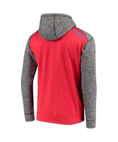 Men's Branded Red LA Clippers Static Fleece Pullover Hoodie $30.55 Sweatshirt