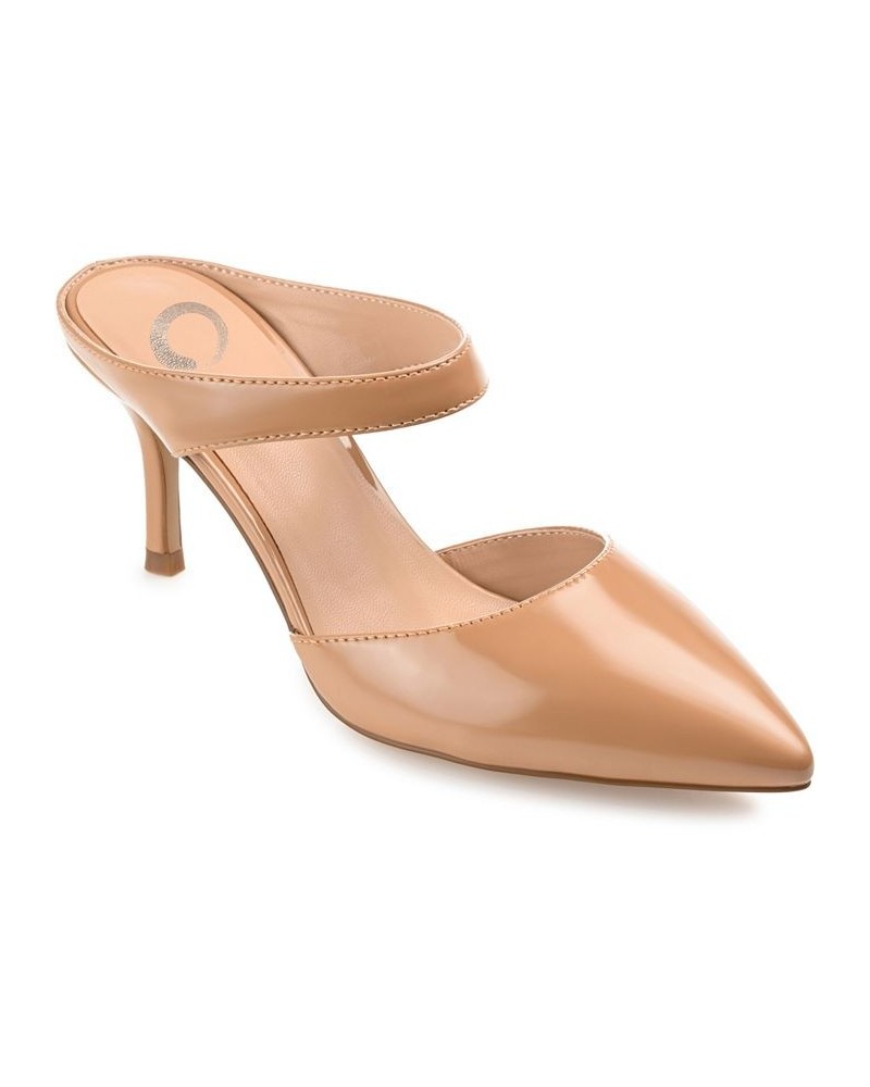 Women's Maevali Heels Patent, Tan $38.00 Shoes