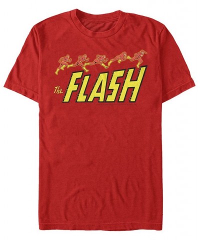 DC Men's The Flash Running Short Sleeve T-Shirt $15.40 T-Shirts