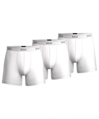 Men's 3-Pk. Classic Boxer Briefs White $24.96 Underwear